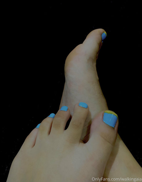 Naken lekkede OnlyFans-bilde av Walkingaia