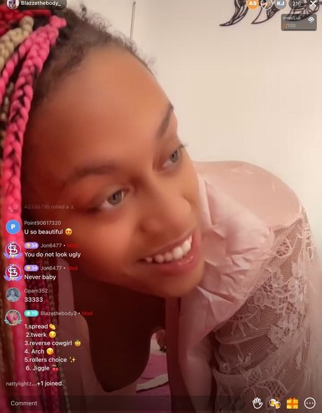 Photo nue de fuite OnlyFans de Blazethebodyyy