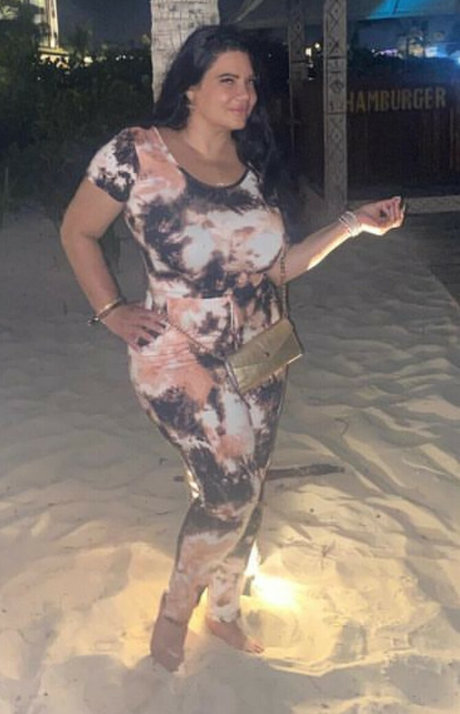 Naken lekkede OnlyFans-bilde av Karen Gravano