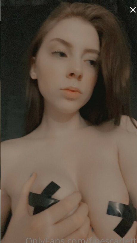 Photo nue de fuite OnlyFans de Finescarlett