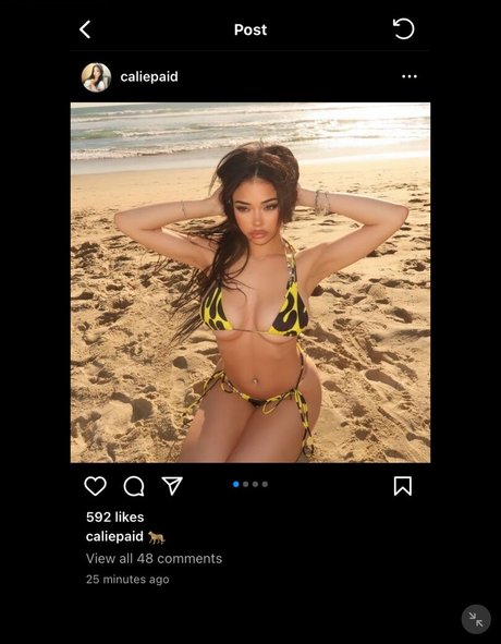 Naken lekkede OnlyFans-bilde av Caliexo