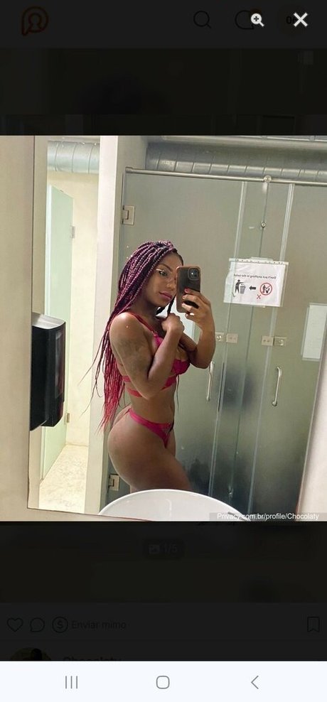 Naken lekkede OnlyFans-bilde av Chocolaty