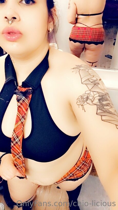 Nacktes geleaktes OnlyFans-Foto von Chio Licious