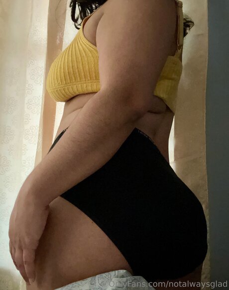 Foto di nudo di fuga di OnlyFans di Notalwaysglad