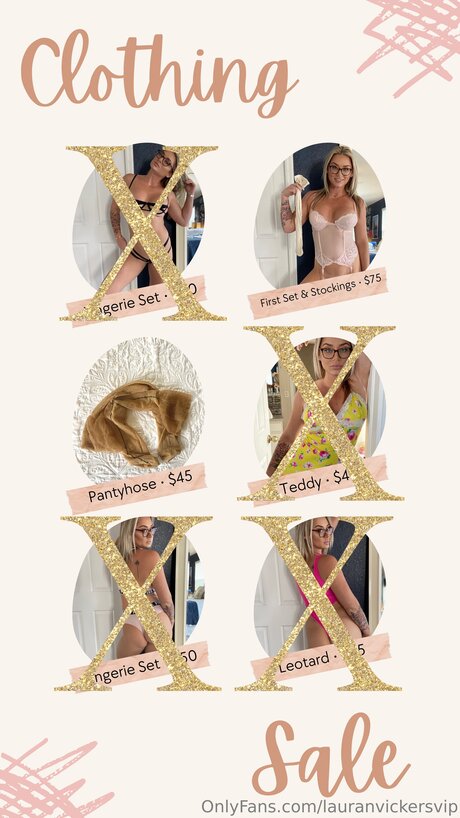 Обнаженная фотография утечки OnlyFans от Lauranvickersvip