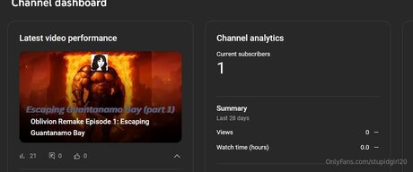 Nacktes geleaktes OnlyFans-Foto von Stupidgirl20