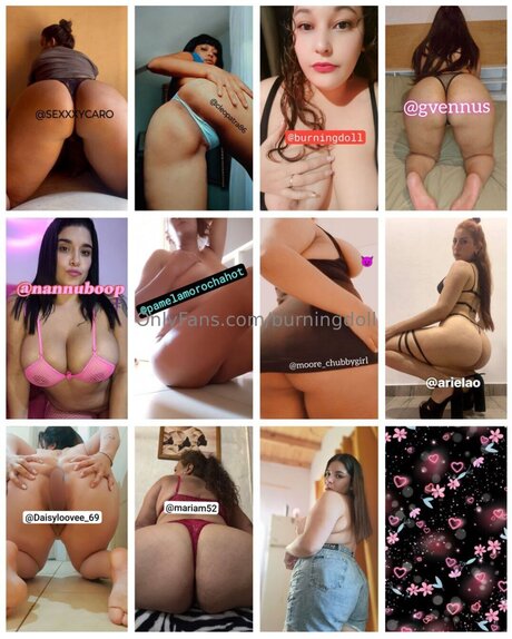 Naakte gelekte OnlyFans-foto van Burningdoll