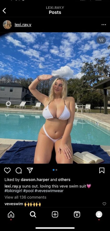 Naken läckt OnlyFans-bild av Lexirayy