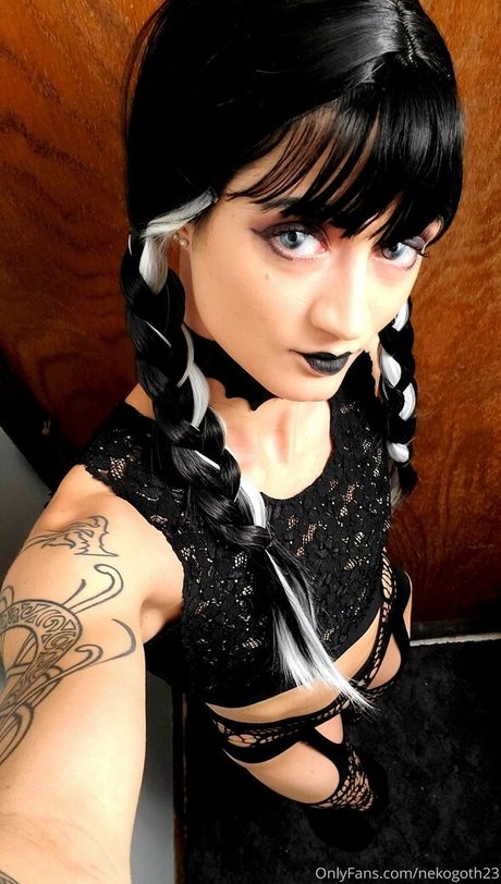 Nacktes geleaktes OnlyFans-Foto von Nekogoth23
