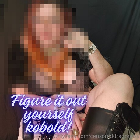 Nahá fotka uniklých OnlyFans od Censoreddragoness
