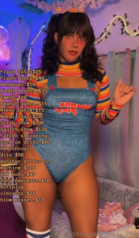 Alasti lekkinud OnlyFans-i pilt Nikki Dq Basic