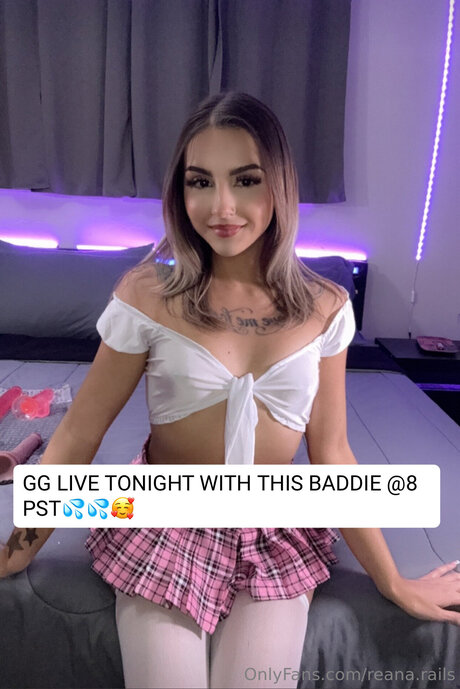 Nacktes geleaktes OnlyFans-Foto von Reana Rails