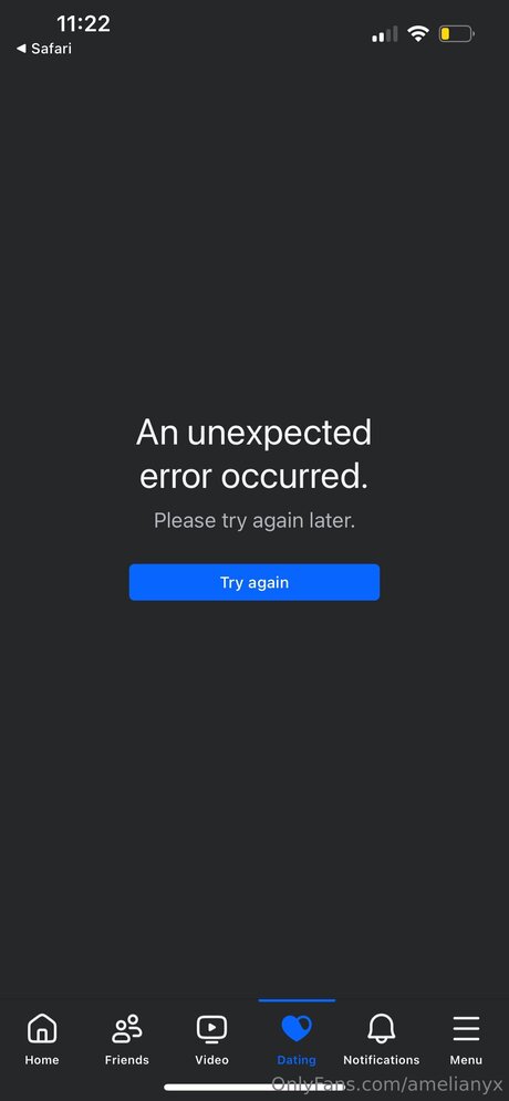 Naken läckt OnlyFans-bild av Amelianyx