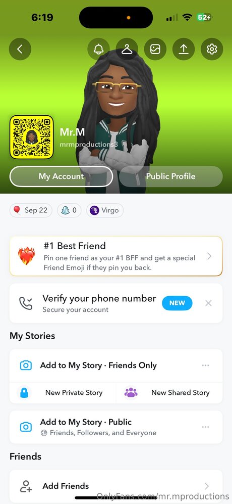 Alasti lekkinud OnlyFans-i pilt Mr Mproductions