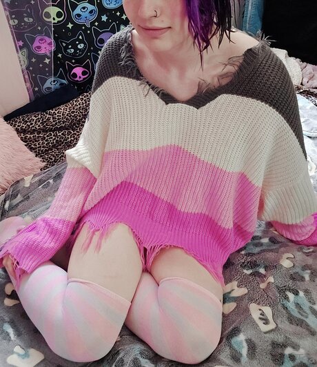 Naakte gelekte OnlyFans-foto van Naughtyleopard