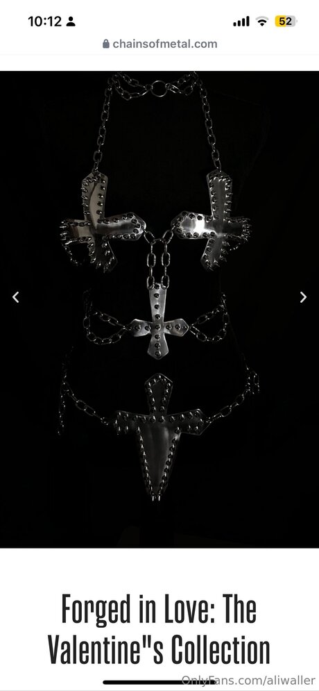 Nahá fotka uniklých OnlyFans od Aliwaller