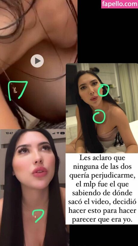 Naken lekkede OnlyFans-bilde av Aida Victoria Merlano