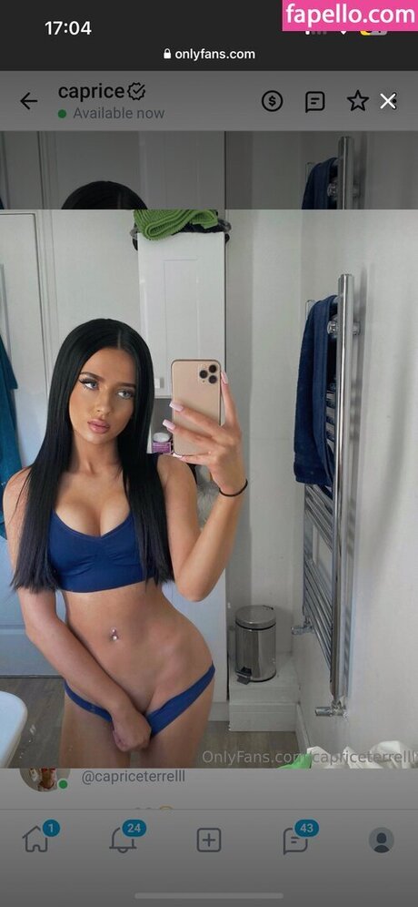 Alasti lekkinud OnlyFans-i pilt Capriceaterrell