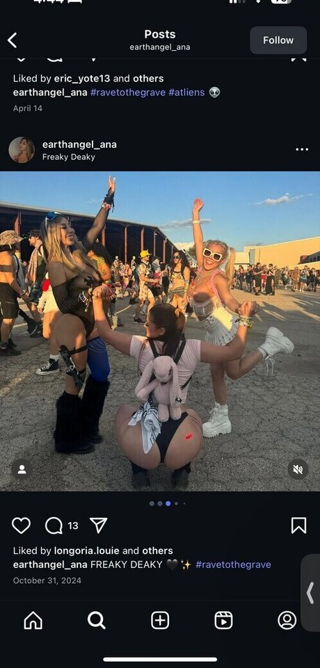 Naakte gelekte OnlyFans-foto van Earthangelana