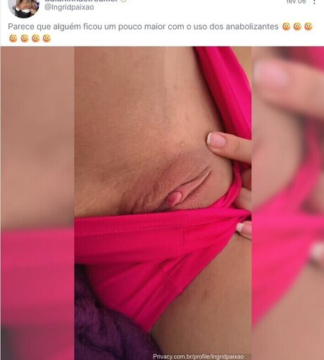 Naakte gelekte OnlyFans-foto van Ingrid Paixao
