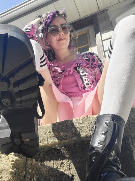 Naken lekkede OnlyFans-bilde av Kimiibis