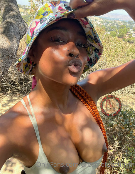 Naken lekkede OnlyFans-bilde av Dreamofdestinym