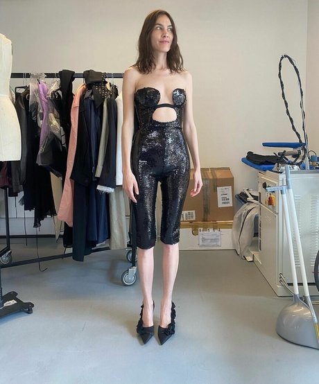 Photo nue de fuite OnlyFans de Alexa Chung