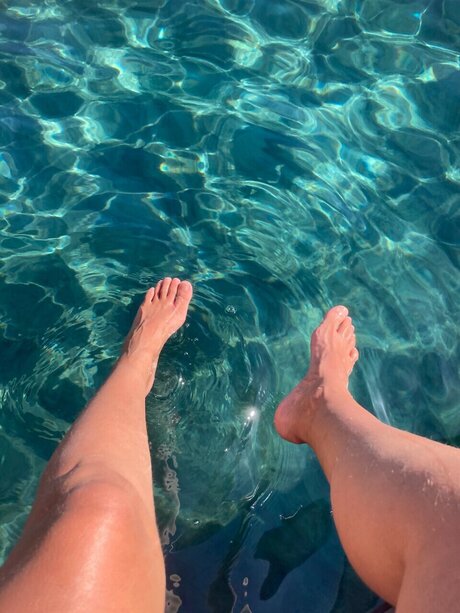 Naken lekkede OnlyFans-bilde av Ilovemyfeetwi