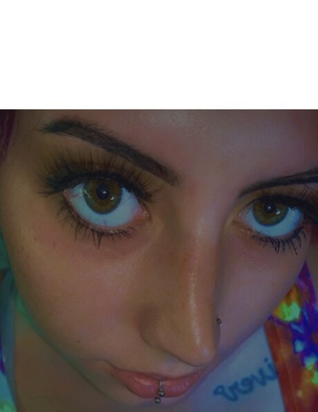 Naakte gelekte OnlyFans-foto van Brittney