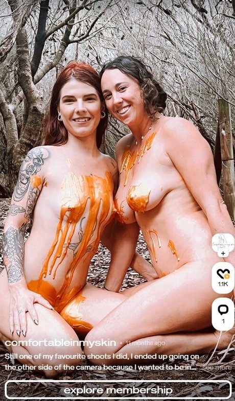 Naken lekkede OnlyFans-bilde av Comfortableinmyskin