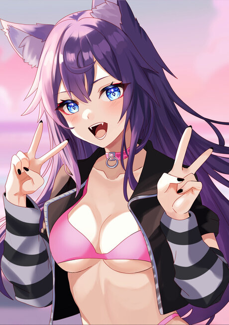 Naken lekkede OnlyFans-bilde av Luna