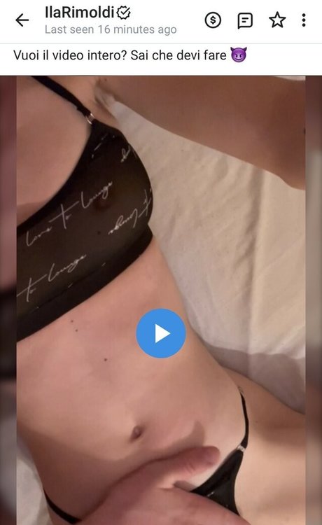 Naakte gelekte OnlyFans-foto van Ilaria Rimoldi