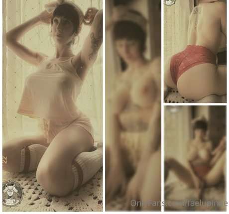 Naakte gelekte OnlyFans-foto van Faelupinae