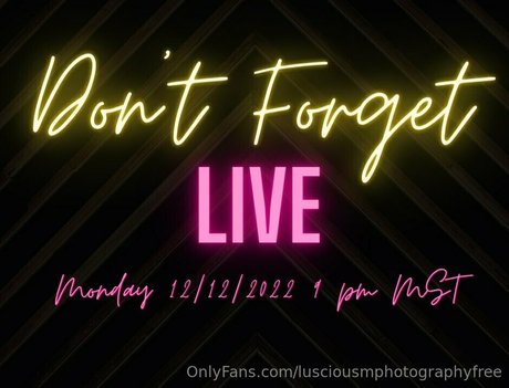 Foto di nudo di fuga di OnlyFans di Lusciousmphotographyfree