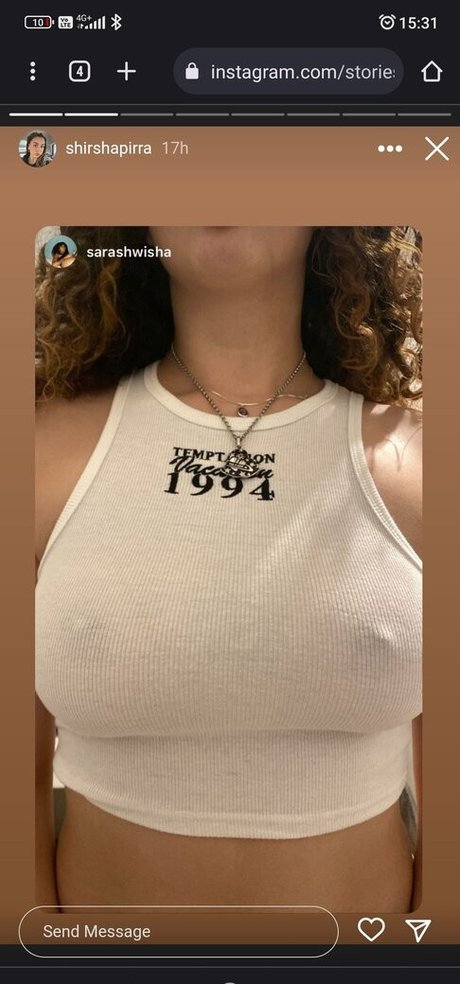 Alasti lekkinud OnlyFans-i pilt Shir Shapira