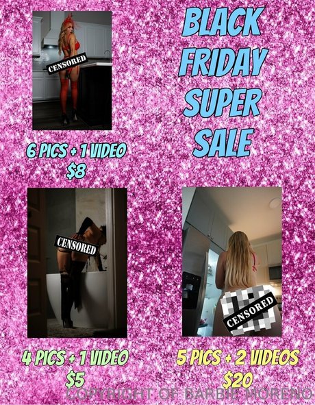 Naken läckt OnlyFans-bild av Barbiemorenotv