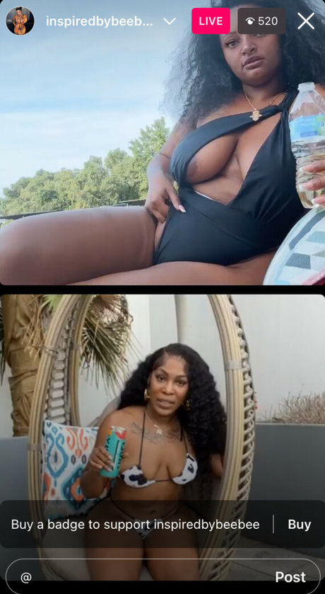 Photo nue de fuite OnlyFans de Inspiredbybeebee