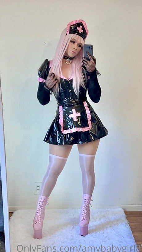 Naakte gelekte OnlyFans-foto van Amybabygirl8