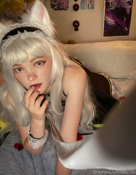 Naakte gelekte OnlyFans-foto van Ellechu