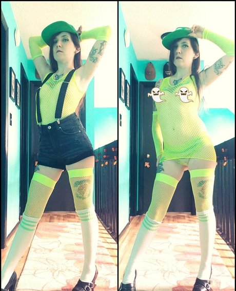 Naken lekkede OnlyFans-bilde av Gh05tgirl