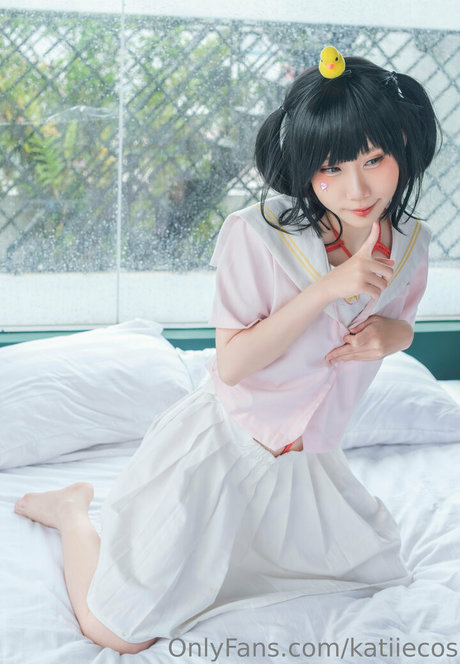 Naken läckt OnlyFans-bild av Katiiecos