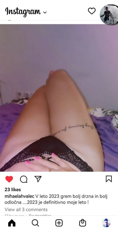 Foto desnuda filtrada de OnlyFans de Mihela Hlavec