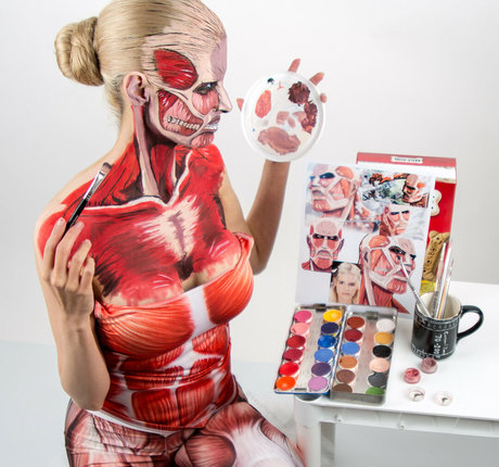 Kay Pike Bodypainter OnlyFans泄露裸照