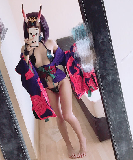 Naakte gelekte OnlyFans-foto van Haoriiii