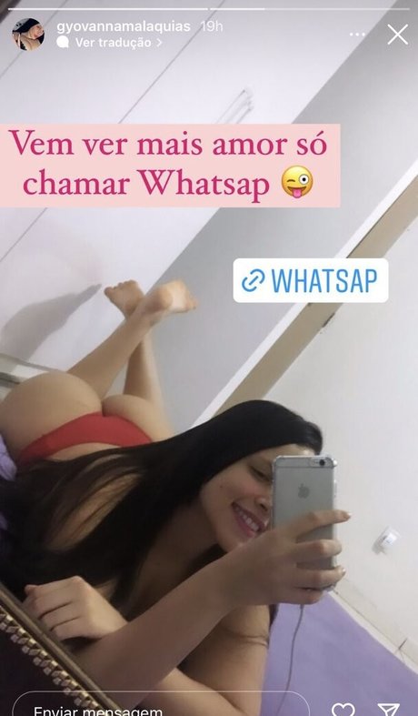 Foto di nudo di fuga di OnlyFans di Gyovanna Malaquias