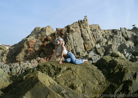 Naken lekkede OnlyFans-bilde av Daddysbrat420