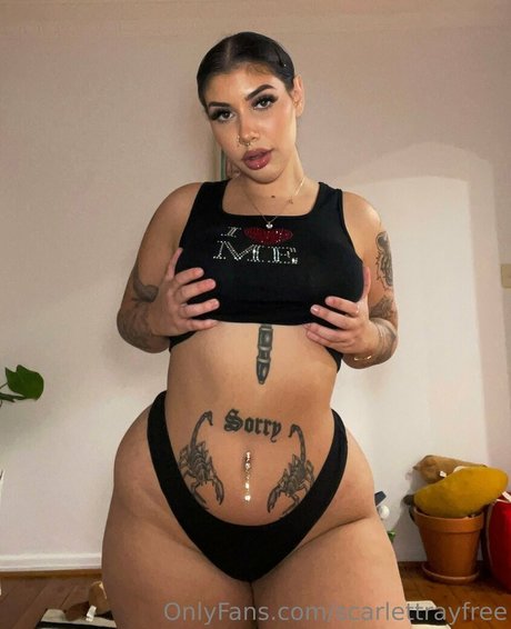 Scarlettrayfree OnlyFans泄露裸照