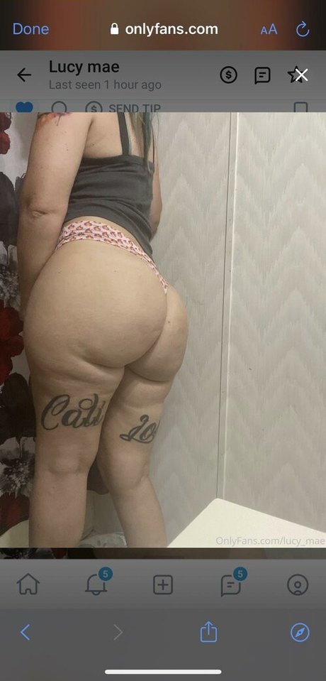 Alasti lekkinud OnlyFans-i pilt Lucymae