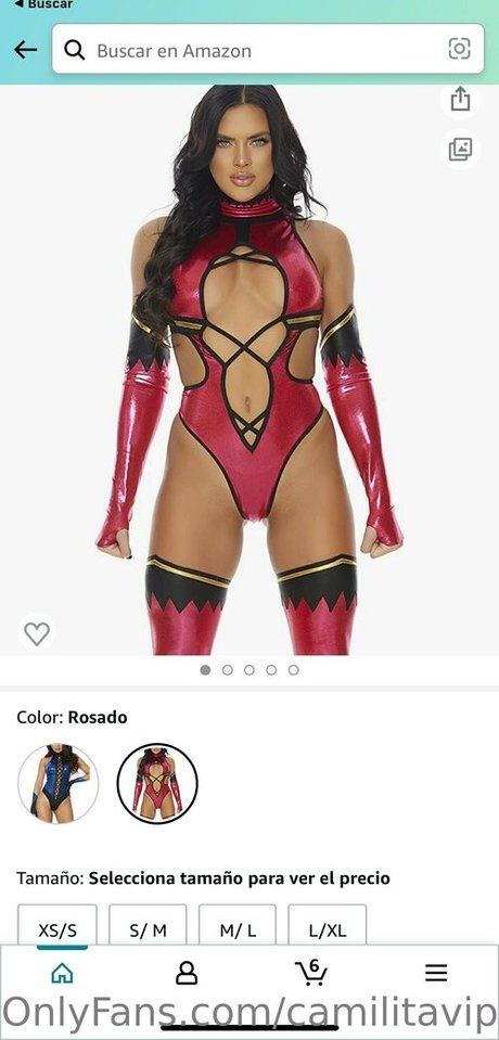 Naken lekkede OnlyFans-bilde av Camilitavip