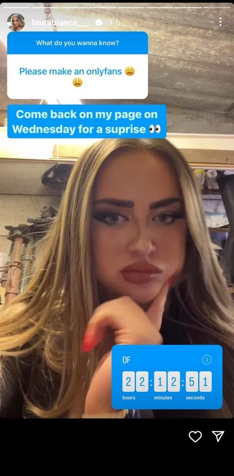 Nacktes geleaktes OnlyFans-Foto von Laura Bianca